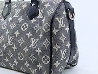 Handtas louis vuitton, speedy bandouliere 25 denim - afbeelding 5 van  12