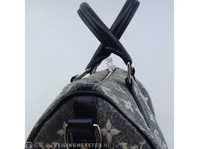 Handtas louis vuitton, speedy bandouliere 25 denim - afbeelding 9 van  12