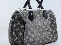 Handtas louis vuitton, speedy bandouliere 25 denim - afbeelding 12 van  12