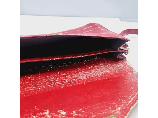 Handtas met croco print - afbeelding 5 van  5