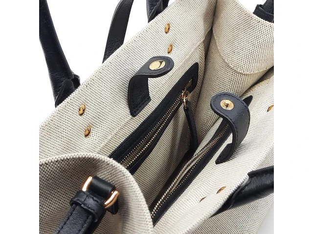 Handtas, versace, la medusa canvas small tote bag - afbeelding 3 van  13