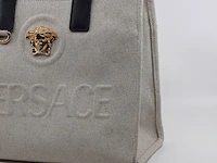 Handtas, versace, la medusa canvas small tote bag - afbeelding 6 van  13