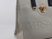 Handtas, versace, la medusa canvas small tote bag - afbeelding 8 van  13