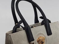 Handtas, versace, la medusa canvas small tote bag - afbeelding 9 van  13