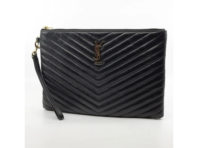 Handtas, yves saint laurent, monogram pouch wrislet - afbeelding 1 van  12