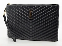 Handtas, yves saint laurent, monogram pouch wrislet - afbeelding 1 van  12