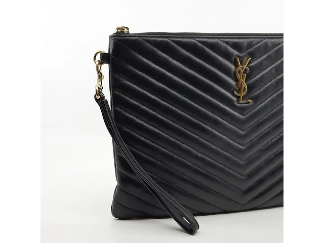 Handtas, yves saint laurent, monogram pouch wrislet - afbeelding 7 van  12