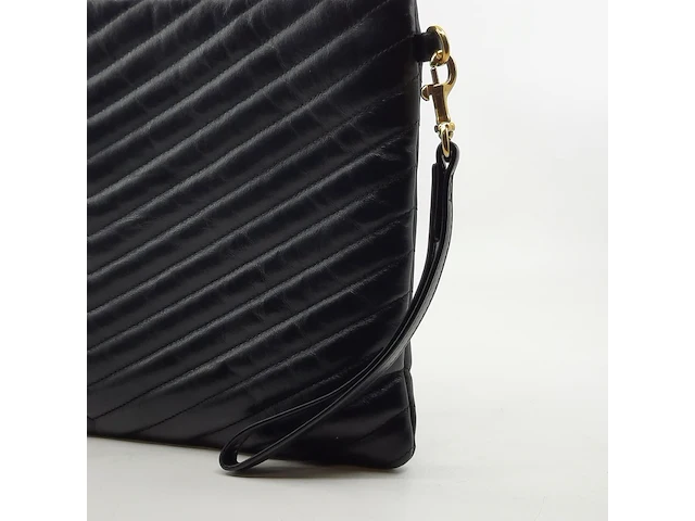 Handtas, yves saint laurent, monogram pouch wrislet - afbeelding 10 van  12