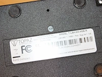 Handtekeningenpad topaz t-lbk460-hsb-r. - afbeelding 2 van  2