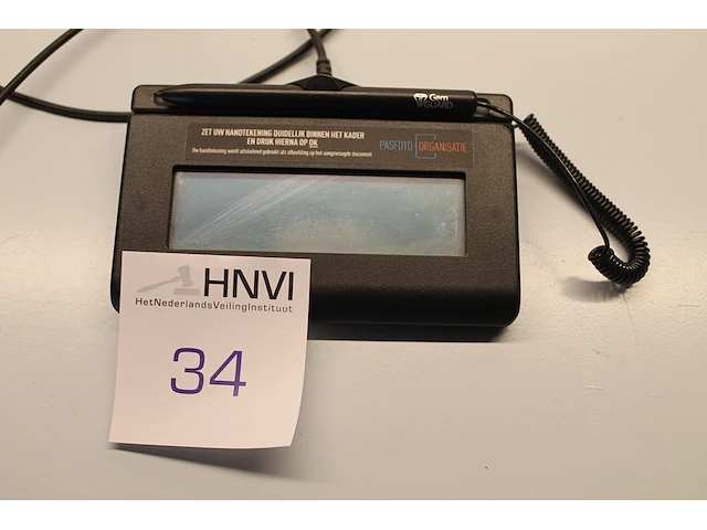 Handtekeningenpad topaz t-lbk460-hsb-r. - afbeelding 1 van  2