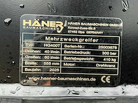 Häner baumaschinen hg400t hydraulisch draaibare sorteergrijper / multigrijper - afbeelding 6 van  14