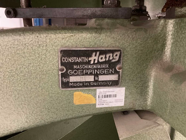 Hang 106-dt papierboormachine - afbeelding 7 van  7
