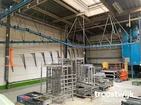 Hangbaan met voorbehandelingslijn en moffel/droogovens - afbeelding 12 van  23