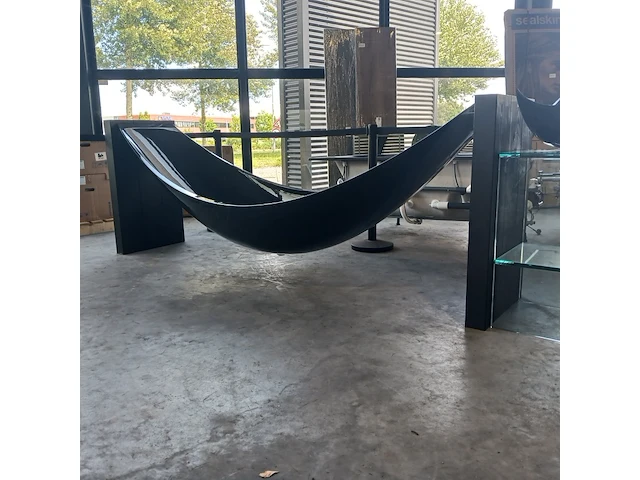 Hangend ligbad, splinterworks, vessel, antraciet/zwart - afbeelding 5 van  23