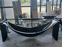 Hangend ligbad, splinterworks, vessel, antraciet/zwart - afbeelding 6 van  23