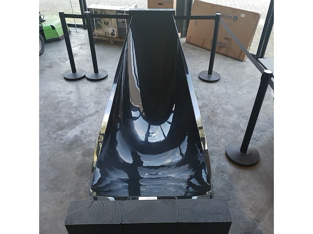 Hangend ligbad, splinterworks, vessel, antraciet/zwart - afbeelding 7 van  23