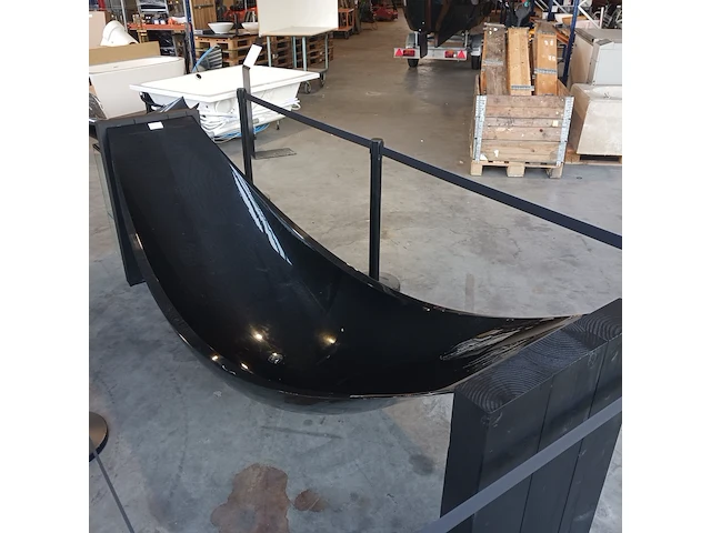 Hangend ligbad, splinterworks, vessel, antraciet/zwart - afbeelding 15 van  23