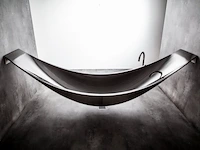 Hangend ligbad, splinterworks, vessel, antraciet/zwart - afbeelding 18 van  23