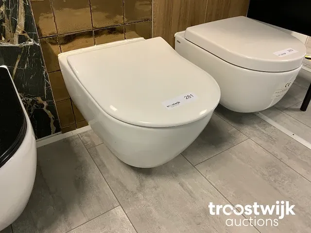 Hangend toilet - afbeelding 3 van  3