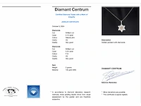 Hanger davidster diamant roze wit - afbeelding 3 van  8