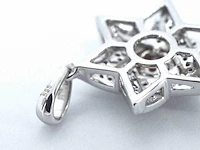 Hanger davidster diamant roze wit - afbeelding 8 van  8