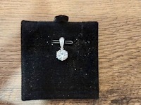 Hanger met diamanten en moissaniet - afbeelding 1 van  3