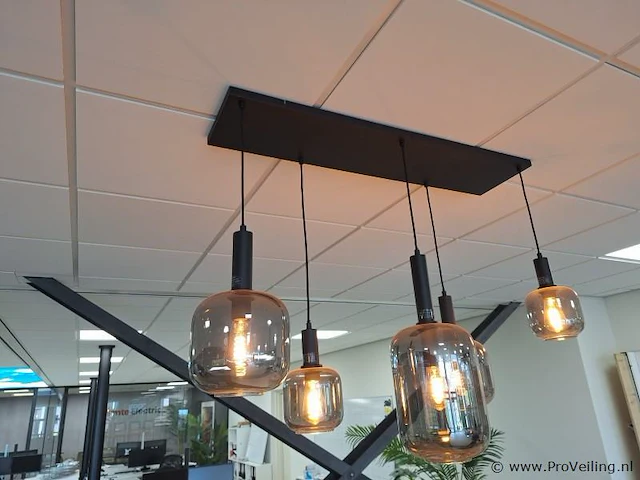 Hanglamp - plaat 1002x25 - hoogte ca. 93 cm - afbeelding 2 van  5