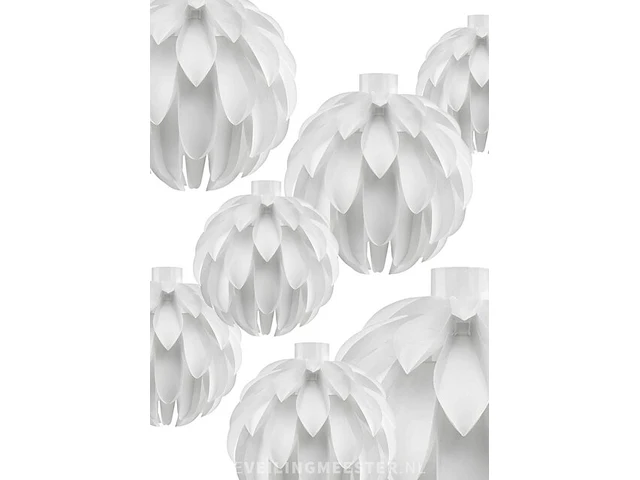 Hanglamp en 5x lampenkap normann copenhagen, norm & bulb - afbeelding 2 van  3