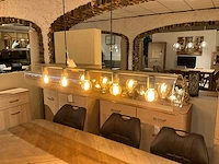 Hanglamp glas tube - afbeelding 3 van  4