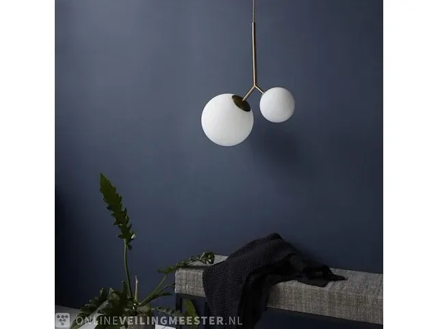 Hanglamp house doctor, twin lamp, white/white - afbeelding 2 van  5