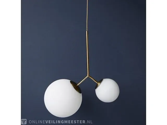 Hanglamp house doctor, twin lamp, white/white - afbeelding 3 van  5