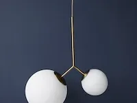 Hanglamp house doctor, twin lamp, white/white - afbeelding 3 van  5