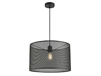 Hanglamp lennart e27 max 60w zwart - afbeelding 1 van  3