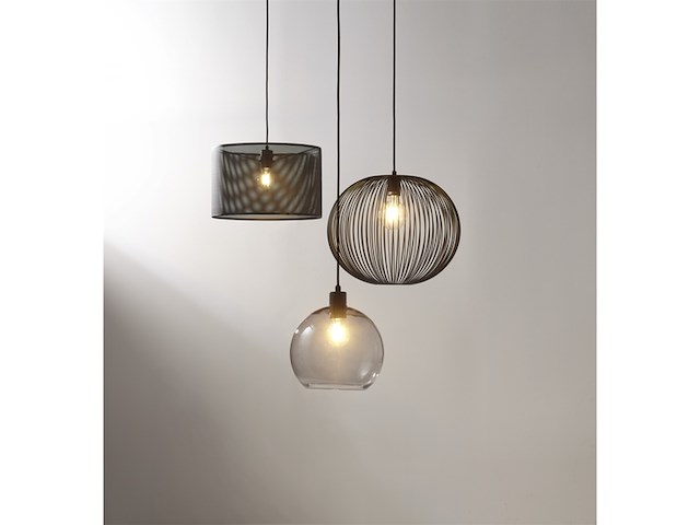Hanglamp lennart e27 max 60w zwart - afbeelding 3 van  3