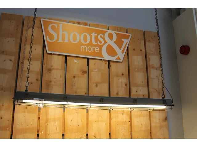 Hanglamp met lengte 125 cm. - afbeelding 1 van  2