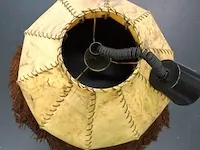 Hanglamp met perkamenten kap - afbeelding 3 van  5