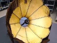 Hanglamp met perkamenten kap - afbeelding 4 van  5