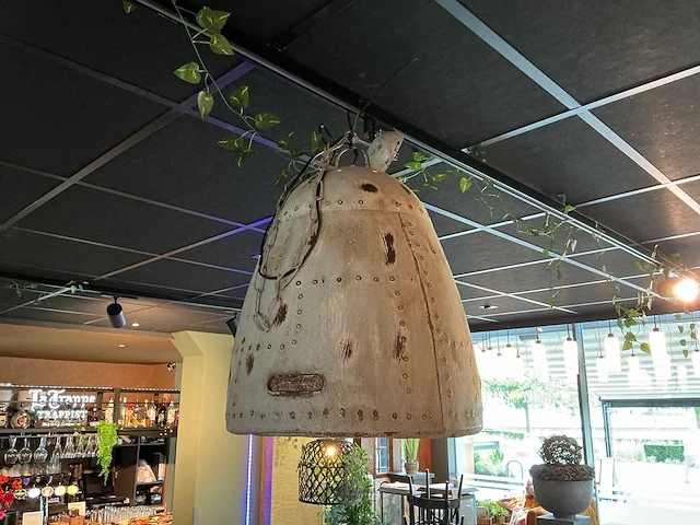 Hanglamp metaal (2x) - afbeelding 1 van  3