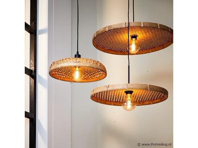 Hanglamp paloma rotan naturel - afbeelding 3 van  4