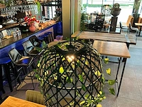 Hanglamp rotan (4x) - afbeelding 2 van  3