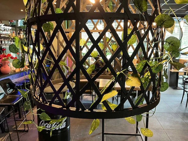 Hanglamp rotan (4x) - afbeelding 3 van  3