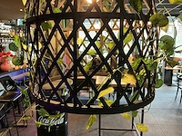 Hanglamp rotan (4x) - afbeelding 3 van  3