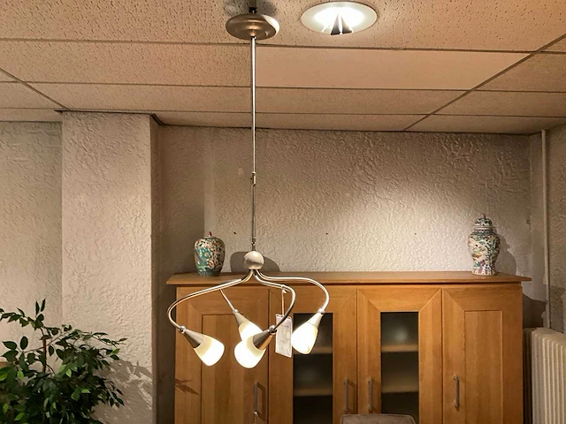 Hanglamp rvs 4l - afbeelding 2 van  5