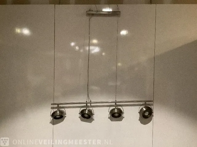 Hanglamp spot chroom - afbeelding 1 van  4