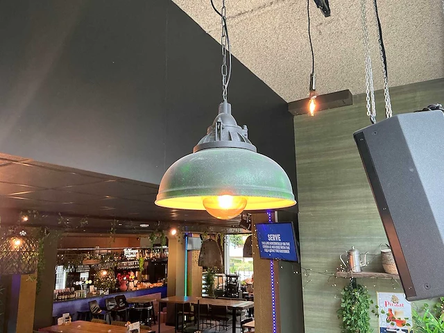Hanglamp vintage (2x) - afbeelding 1 van  2