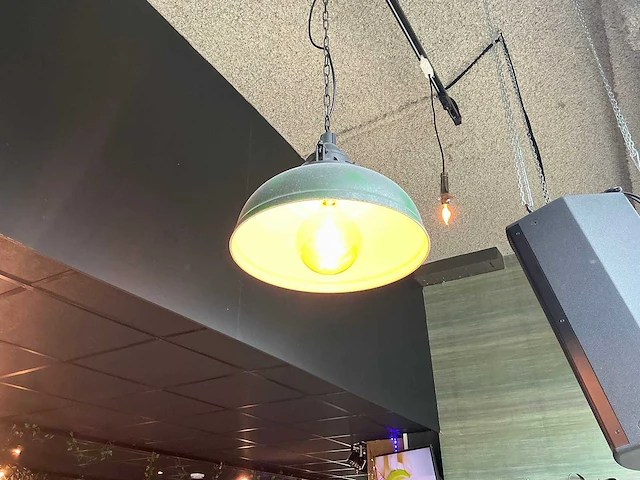 Hanglamp vintage (2x) - afbeelding 2 van  2