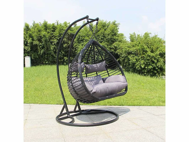 Hangstoel - vonato - hanging elegance black - 0 - afbeelding 4 van  5