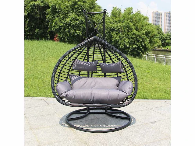 Hangstoel - vonato - hanging elegance black - 0 - afbeelding 5 van  5
