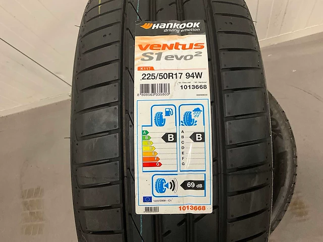 Hankook "ventus s1 evo2" 225/50 r17 (2x) - afbeelding 2 van  7