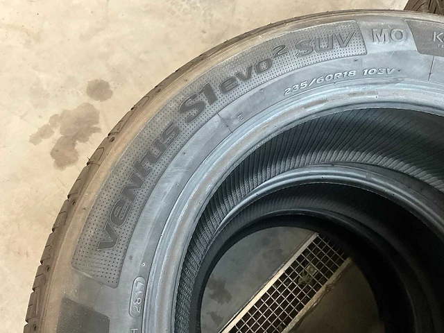 Hankook "ventus s1 evo2 suv" 235/60 r18 (6x) - afbeelding 5 van  10